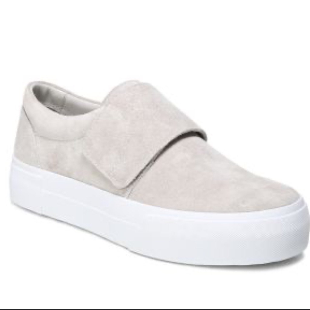 Vince Women's Suede Cage Platform Sneakers 7